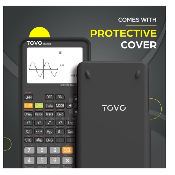 Tovo Scientific Calculator with Graphing Functions - Picture 11 of 11